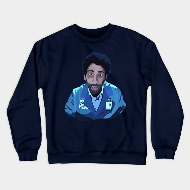 Dr. Stevens Crewneck Sweatshirt by okjenna